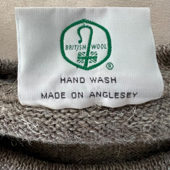 Vintage RHOSCOLYN KNITWEAR Crew Neck Sweater Made in Anglesey Wales - XL - Picture 5 of 9